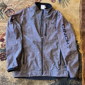 Mens cinch soft shell jacket. Medium